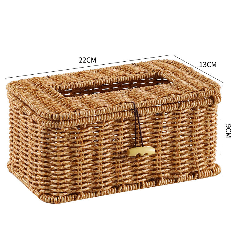 Decorative Handwoven Storage Box