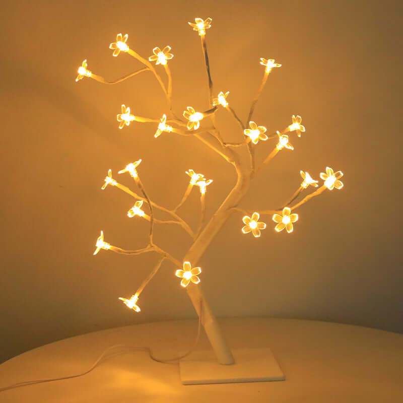 Room Decoration Cherry Blossom Lamp Maple Leaf Desktop Creativity