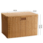Multifunctional Storage Box Made Of Natural Wicker