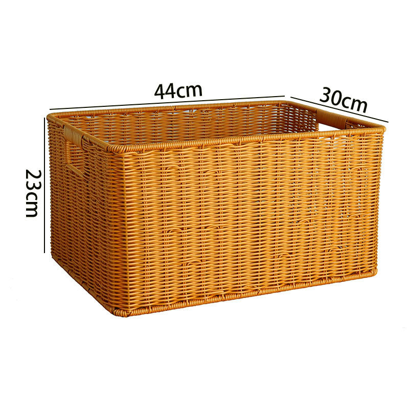 Large Storage Box Made Of Woven Material
