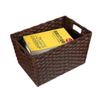 Stylish Storage Box With Decorative Fabric Insert