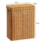 Handcrafted Rectangular Wicker Storage Box