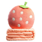 Plush pillow in fruity design Vinantica