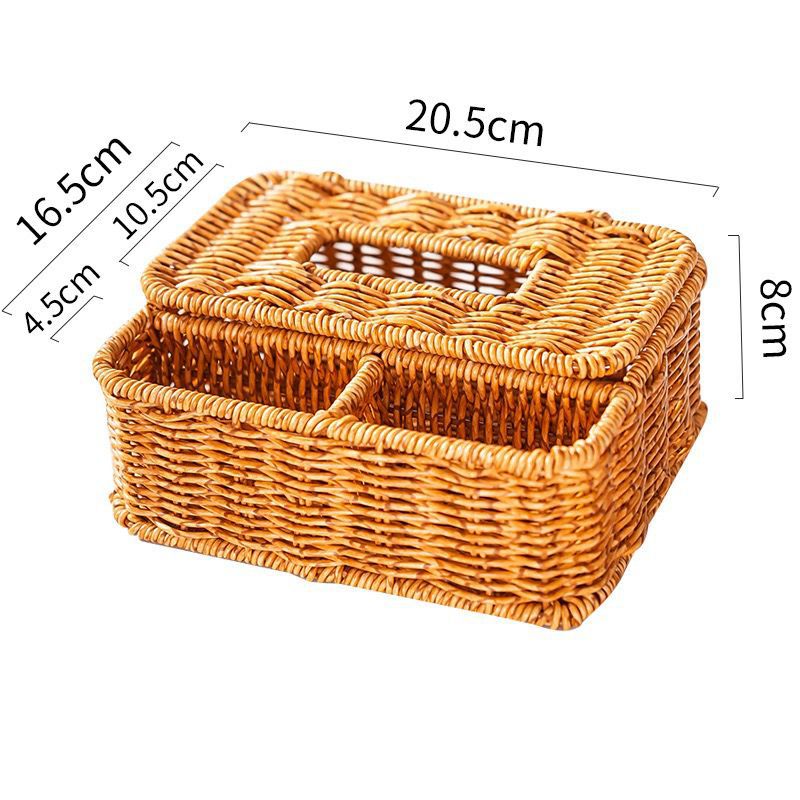 Handwoven Storage Box With Lid