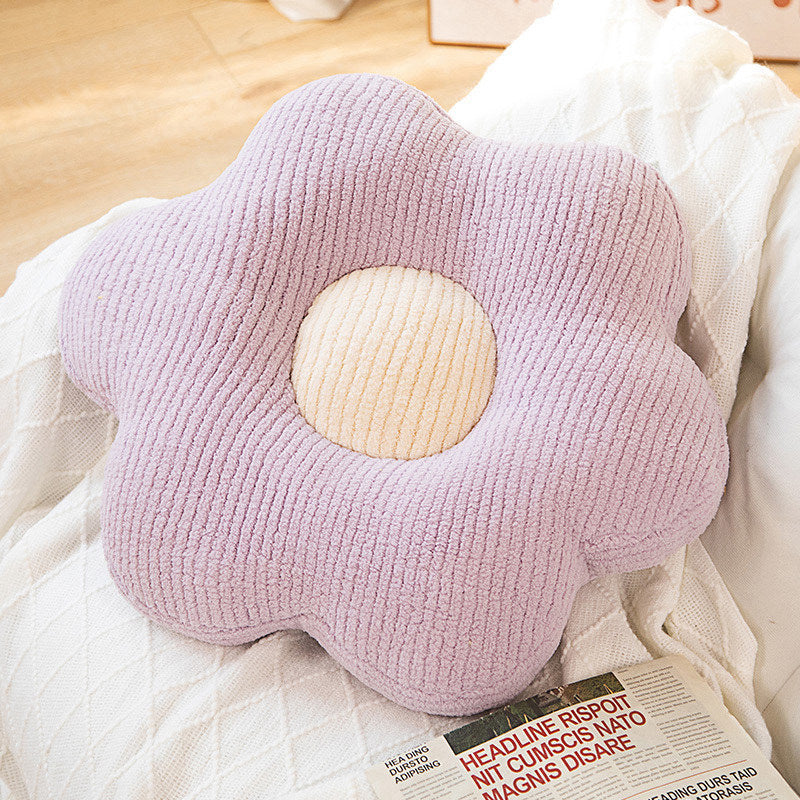 Flower-shaped cuddly pillow Vinantica