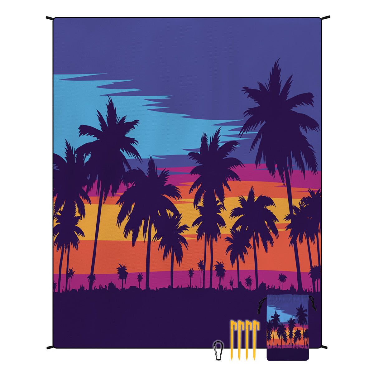 Geometric Print Tapestry Vinantica