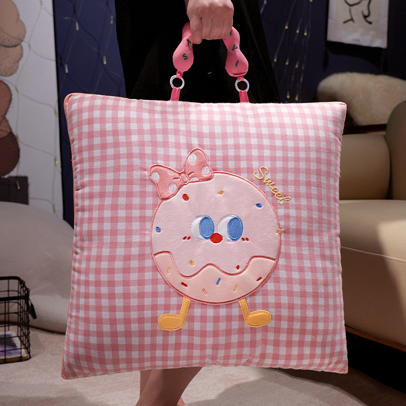 Plush cushion with candy motif Vinantica