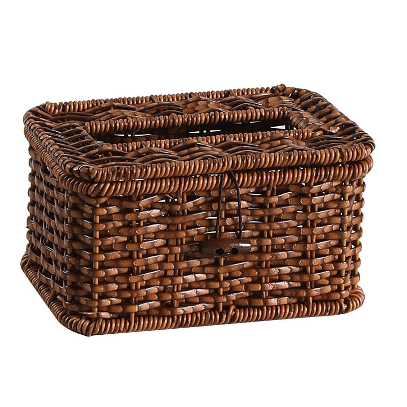 Handcrafted Wicker Storage Box