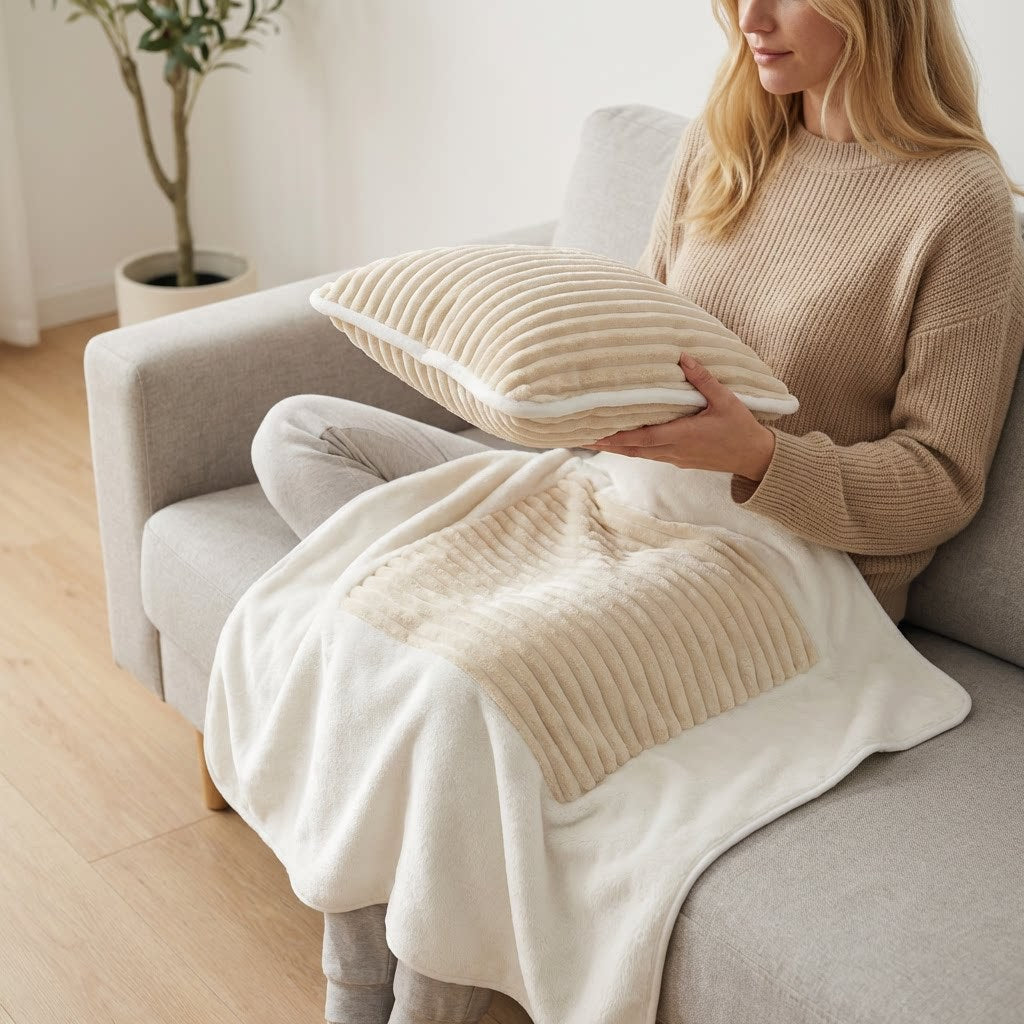 Decorative Pillow with High-Quality Felpa Vinantica