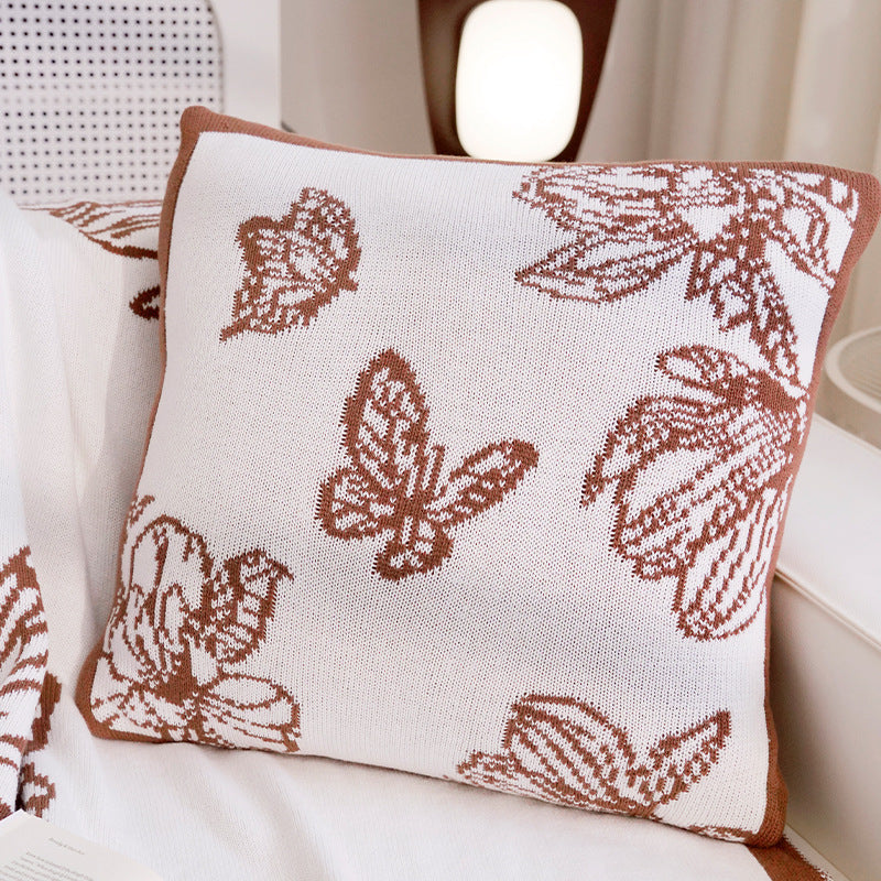 Decorative Throw Blanket with Floral Design Vinantica