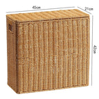Handcrafted Rectangular Wicker Storage Box