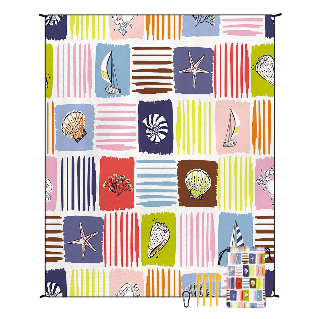 Geometric Print Tapestry Vinantica