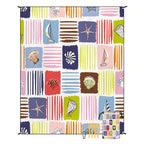 Geometric Print Tapestry Vinantica