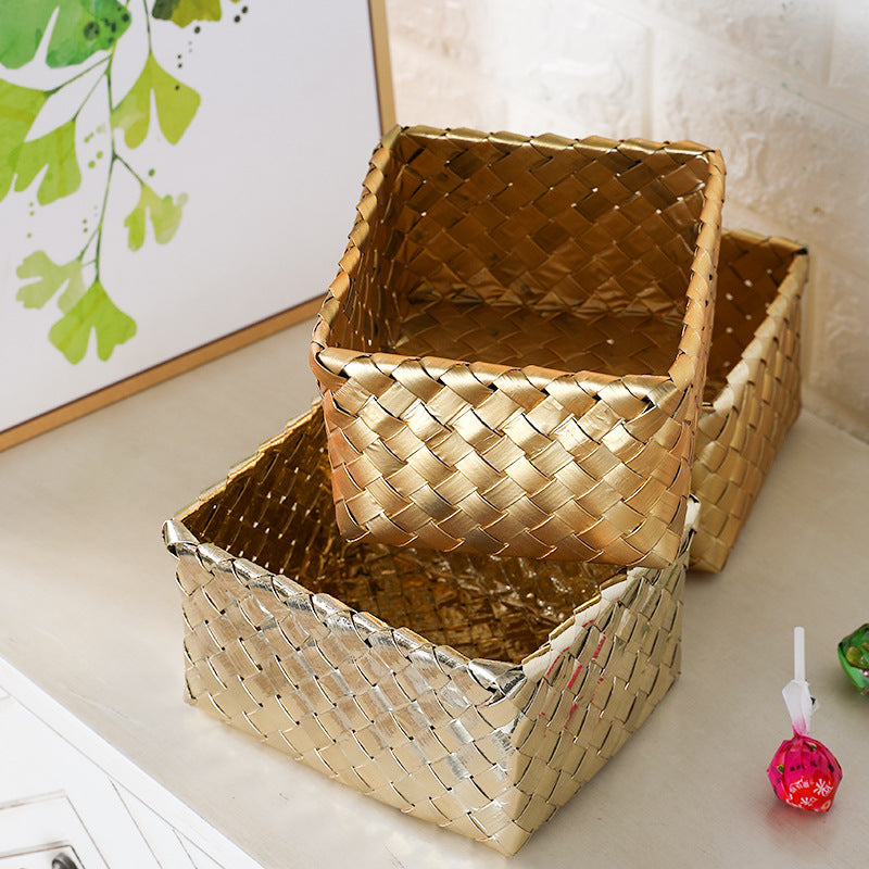 Decorative Woven Storage Box