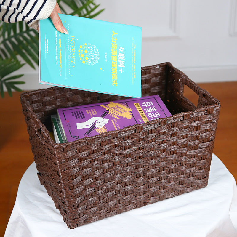 Stylish Storage Box With Decorative Fabric Insert