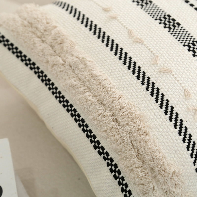 Decorative Pillowcase with Textured Design Vinantica