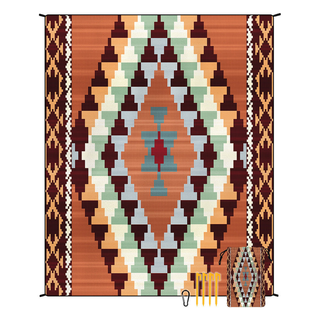 Geometric Print Tapestry Vinantica