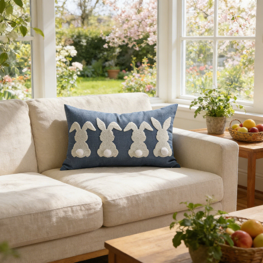 pillowcase with cute bunny motif Vinantica