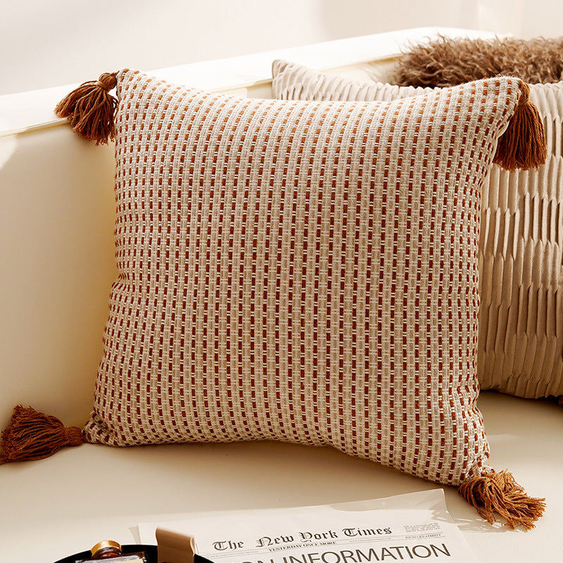Structured Decorative Cushion Cover Vinantica
