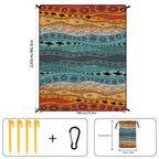 Geometric Print Tapestry Vinantica
