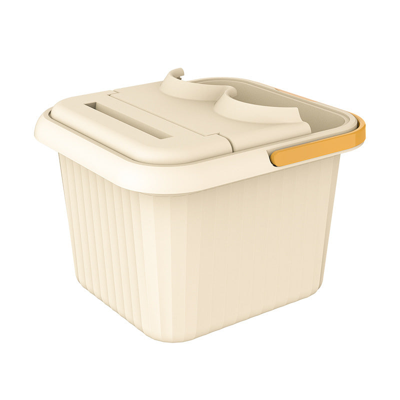 Practical And Elegant Storage Box With Handle