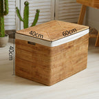 Rectangular Rattan Storage Basket