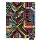 Geometric Print Tapestry Vinantica