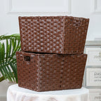Stylish Storage Box With Decorative Fabric Insert