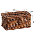 Handcrafted Wicker Storage Box