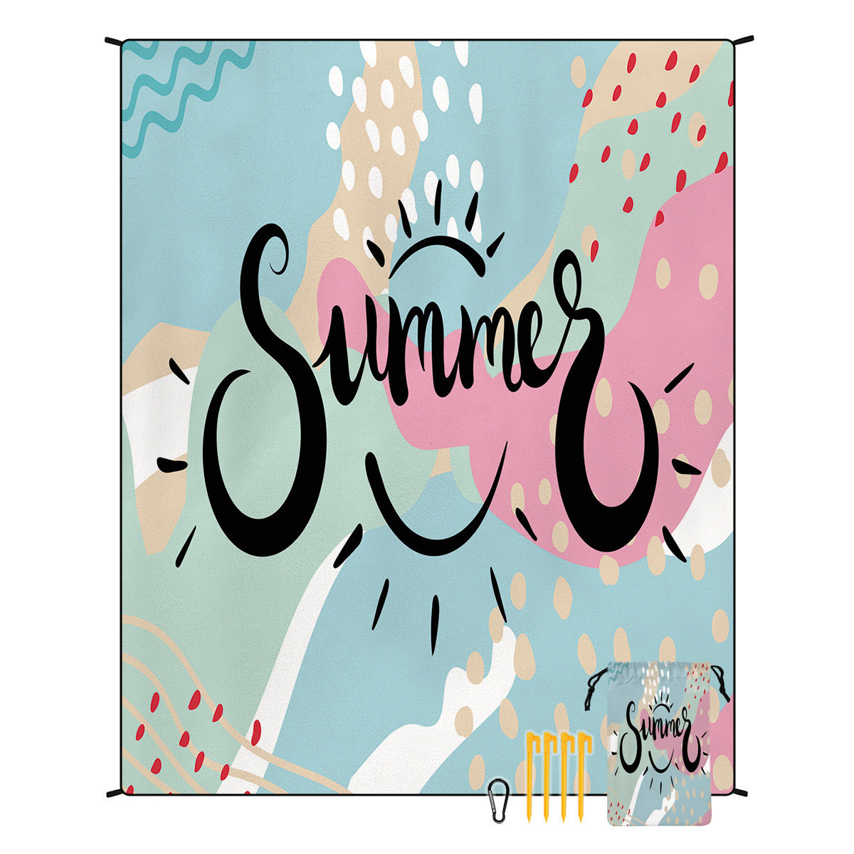 Geometric Print Tapestry Vinantica