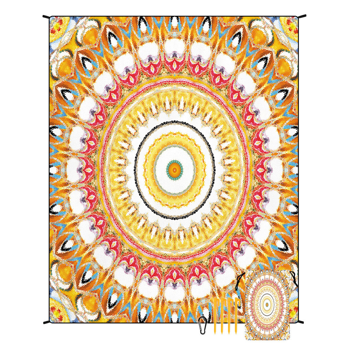 Geometric Print Tapestry Vinantica