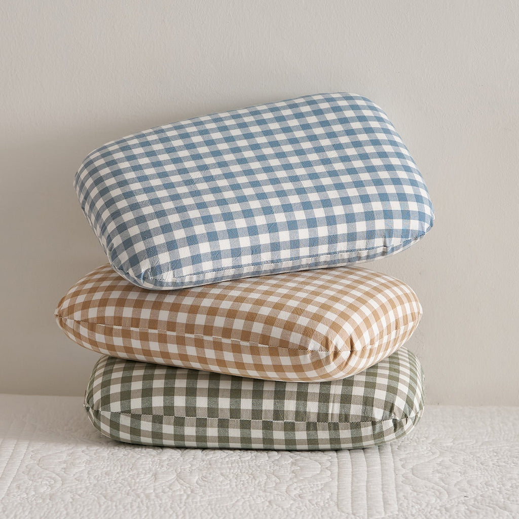 Comfort Pillow with Checked Design Vinantica