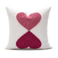 Decorative Pillowcase with Heart Pattern Vinantica