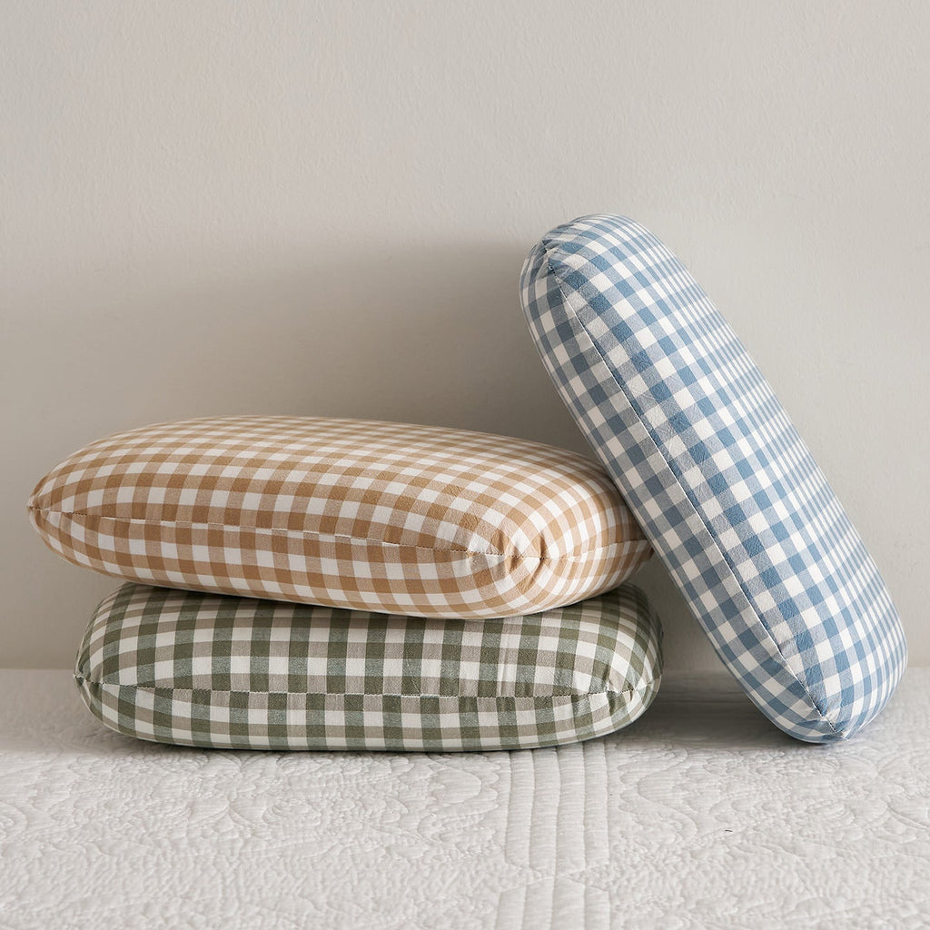 Comfort Pillow with Checked Design Vinantica