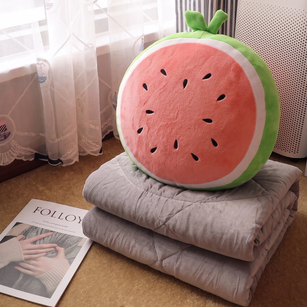 Plush pillow in fruity design Vinantica