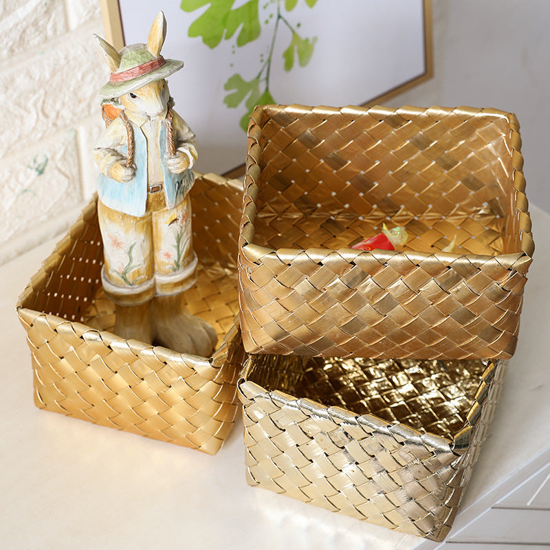 Decorative Woven Storage Box