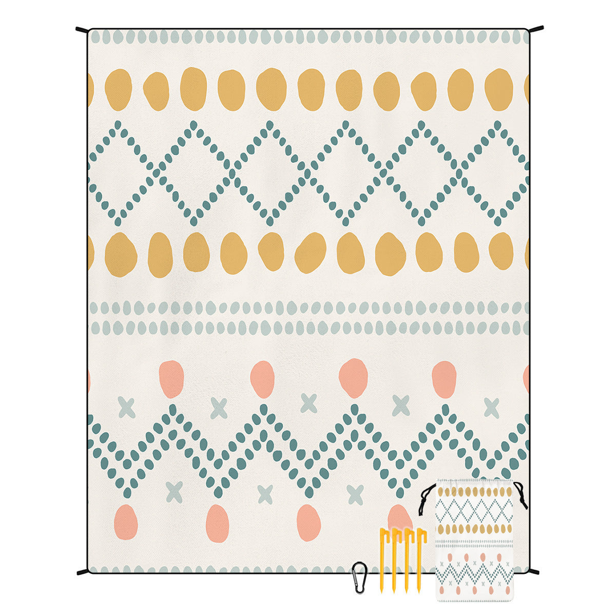 Geometric Print Tapestry Vinantica