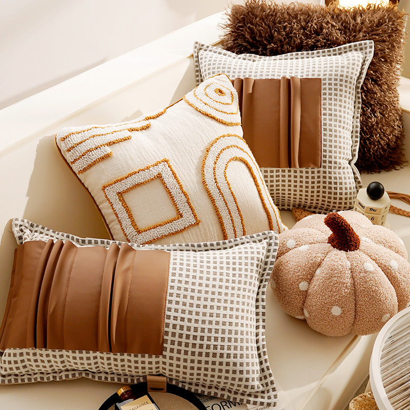 Structured Decorative Cushion Cover Vinantica