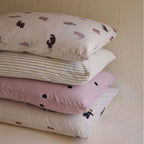 Children's pillowcase made of cotton percale with cute bear print