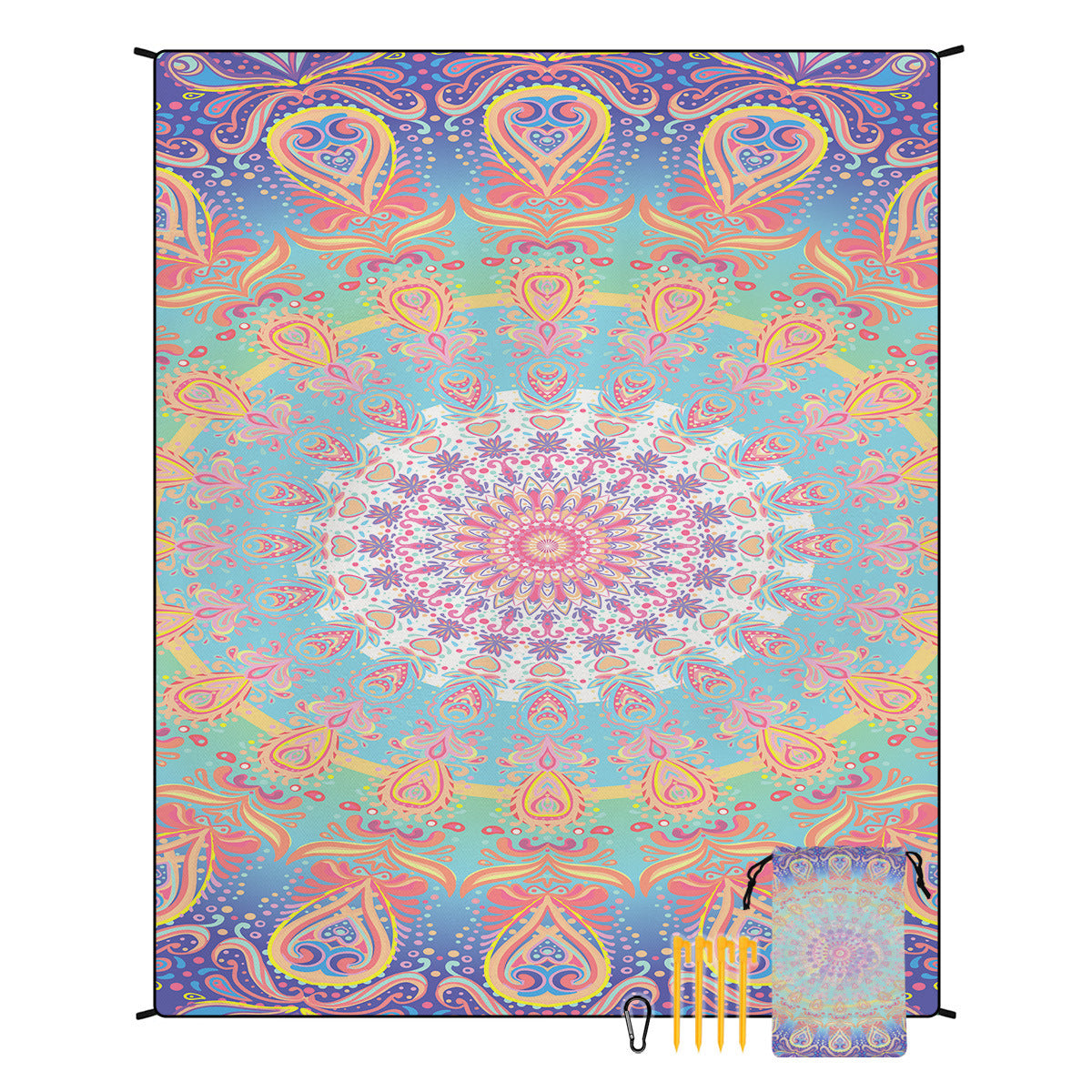 Geometric Print Tapestry Vinantica