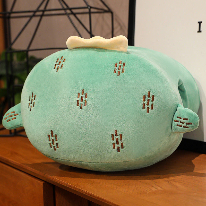 Plush pillow with cactus motif Vinantica