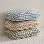 Comfort Pillow with Checked Design Vinantica