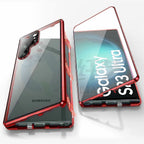 Magnetic Samsung Glass Case | Double-Sided Tempered Glass