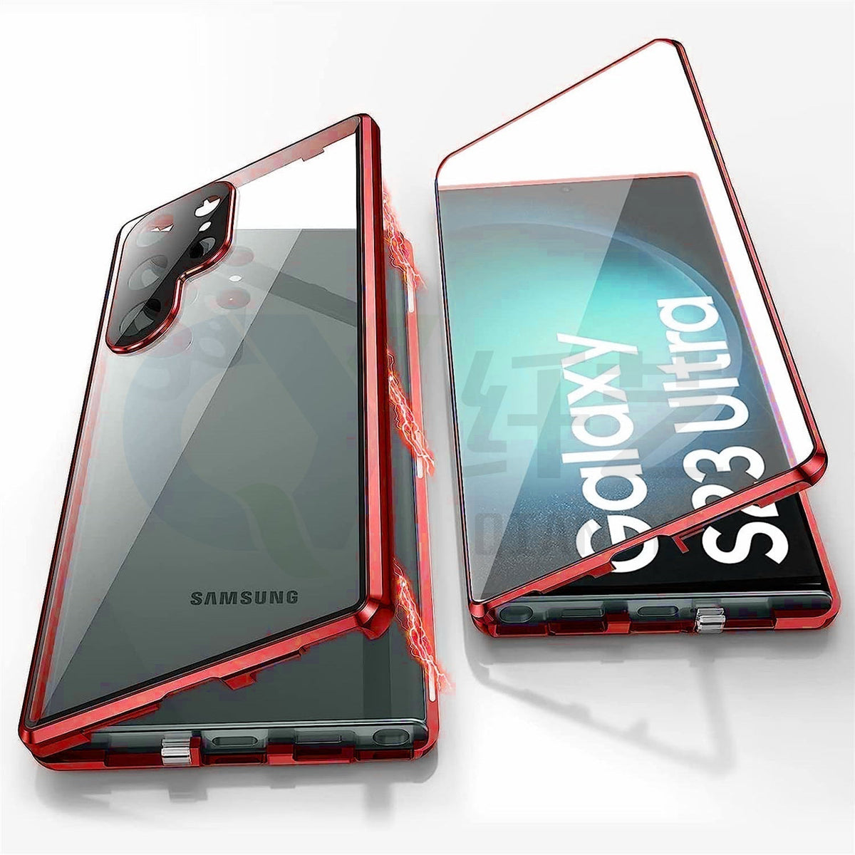 Magnetic Samsung Glass Case | Double-Sided Tempered Glass