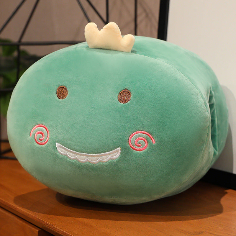Plush pillow with cactus motif Vinantica