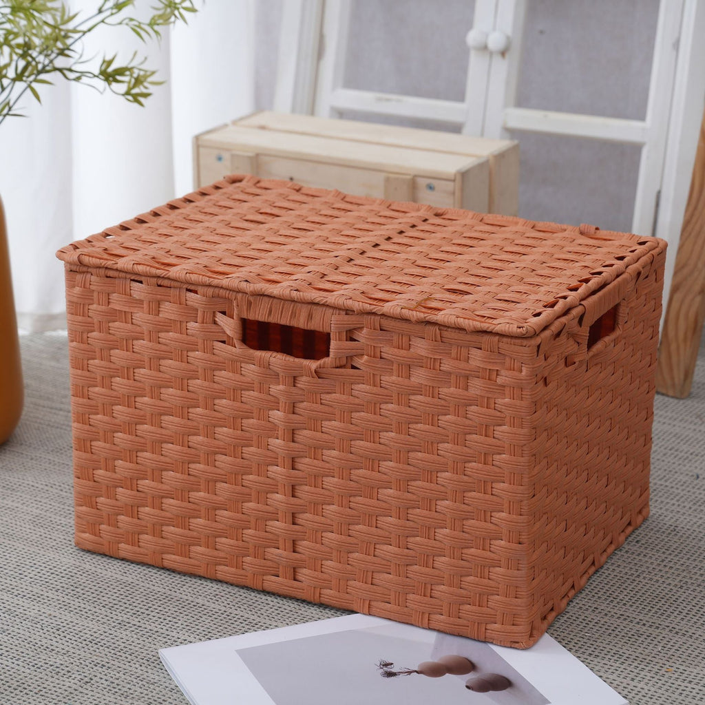 Storage Box Made Of Sturdy Braided Material