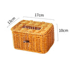 Handwoven Storage Box With Lid