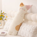 Plush neck roll with kitten motif Vinantica