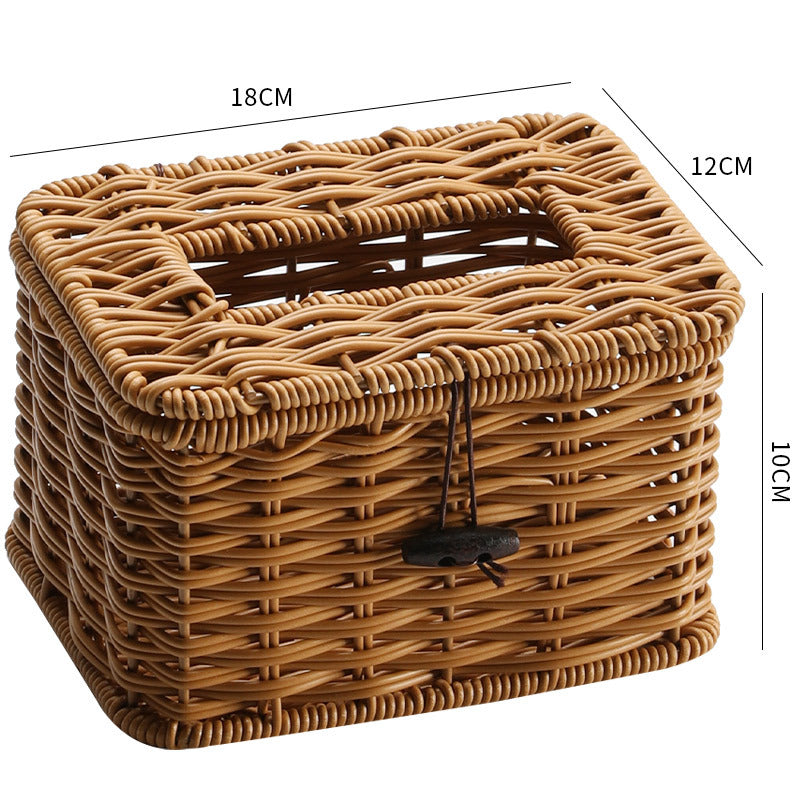 Decorative Handwoven Storage Box