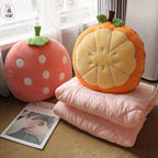 Plush pillow in fruity design Vinantica